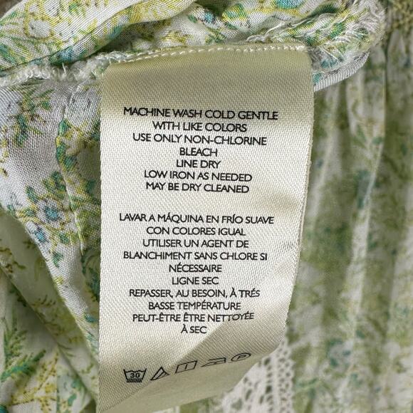 Free People Shea Floral Mini Casual Dress Size XS - Picture 4 of 15